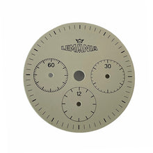 Load image into Gallery viewer, Vintage Lemania white dial for chronograph watch 26.55mm
