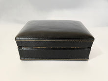 Load image into Gallery viewer, Vintage Piaget black watch box 1970s
