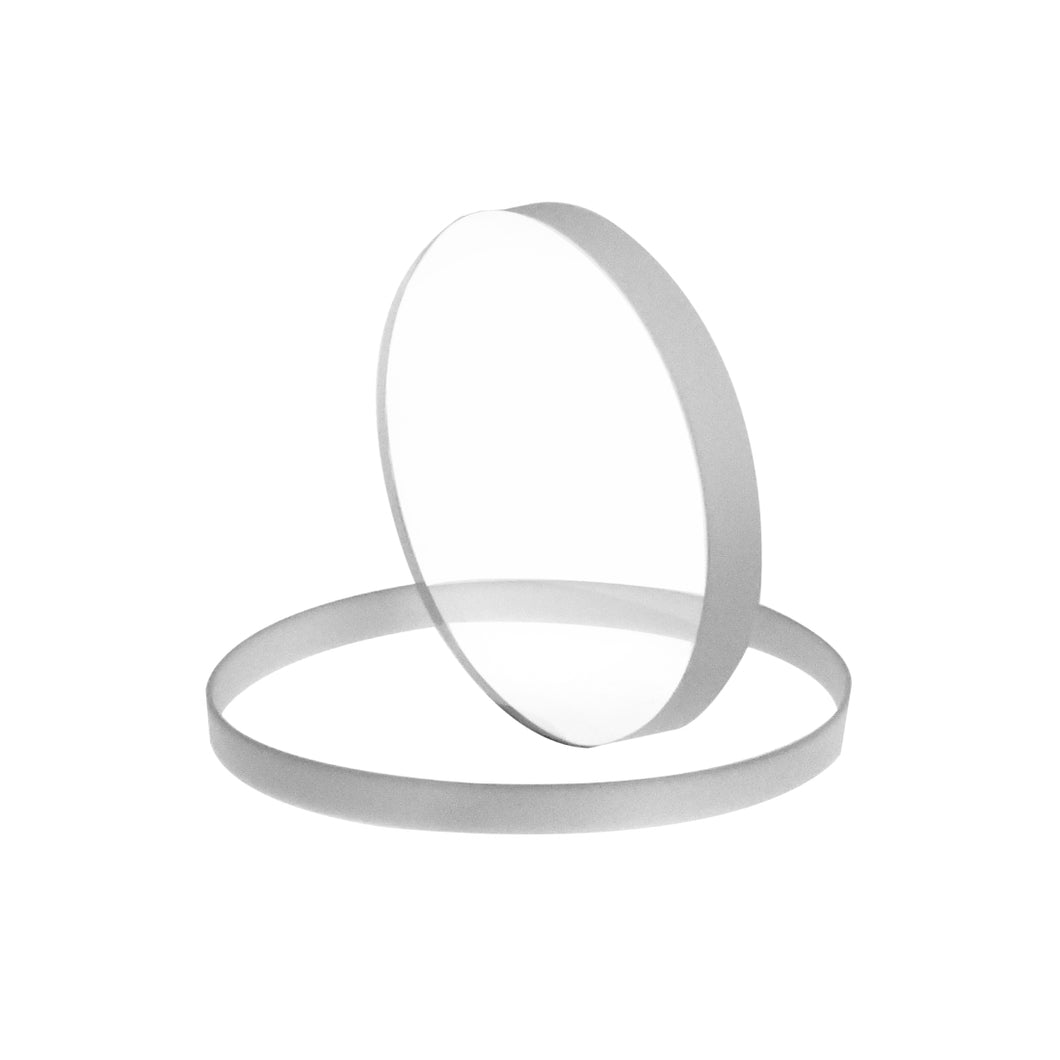 Watch flat mineral glas 3.00 mm x 2 mm