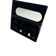 Load image into Gallery viewer, Augusta Luxury Watch Winder for 3 Watches - Carbon Look, Black
