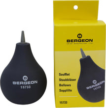 Load image into Gallery viewer, Bergeon 15733 Rubber Dust Blower w/ PVC Nozzle Swiss Made Watchmaker Tool (Old 5733)
