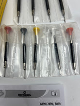 Load image into Gallery viewer, Bergeon 6899-S09 Ergonomic Screwdriver Set, Rotating Base, Open Package, Sold As Is, See Photos
