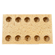 Load image into Gallery viewer, Wooden stand for 5 pliers for watchmakers and jewellers
