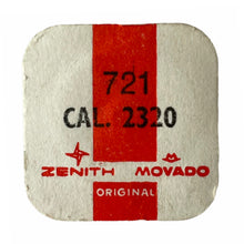 Load image into Gallery viewer, Zenith/Movado 2320 balance complete part 721
