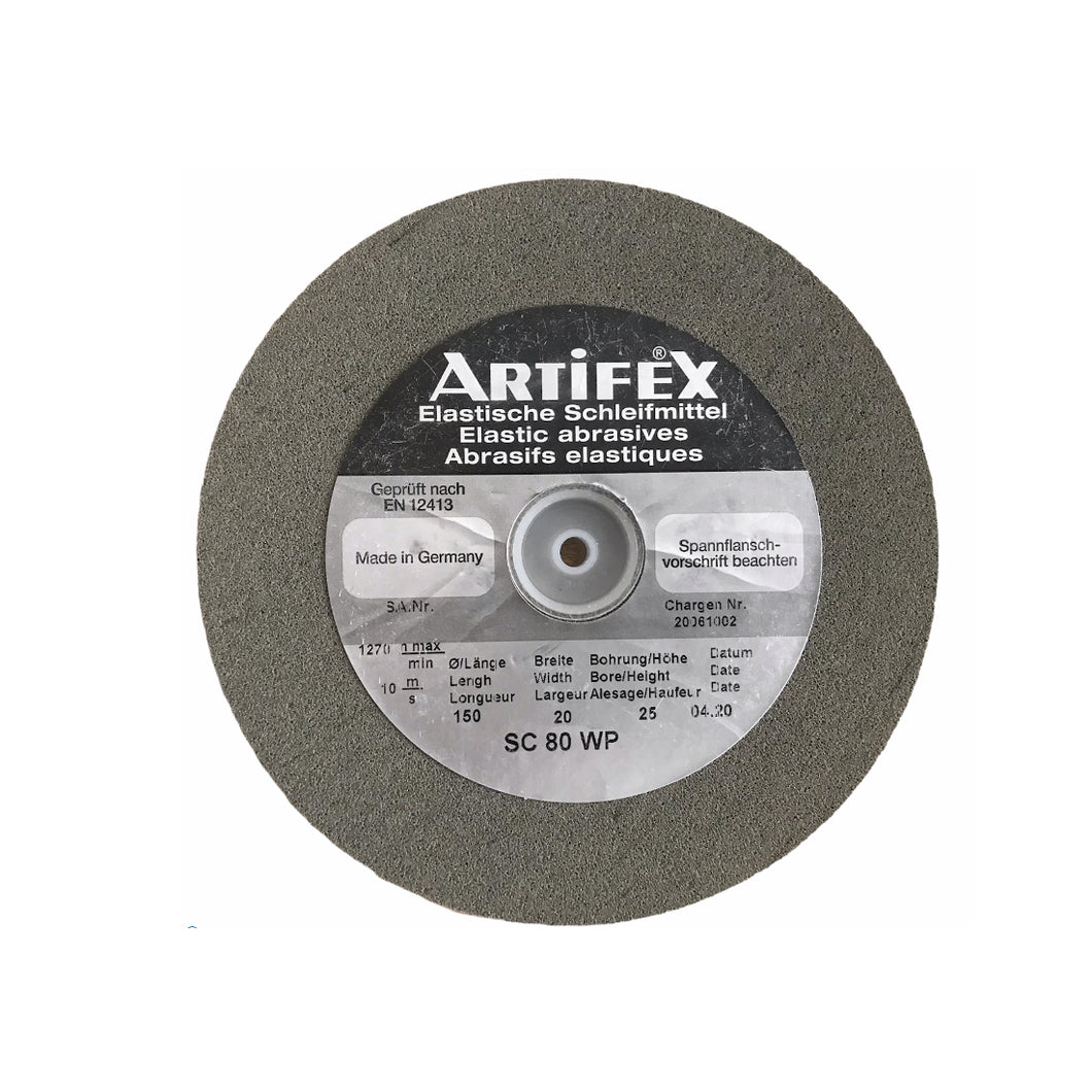 Artifex elastic abrasive grinding wheel silicon carbide for Rolex SC 80 WP