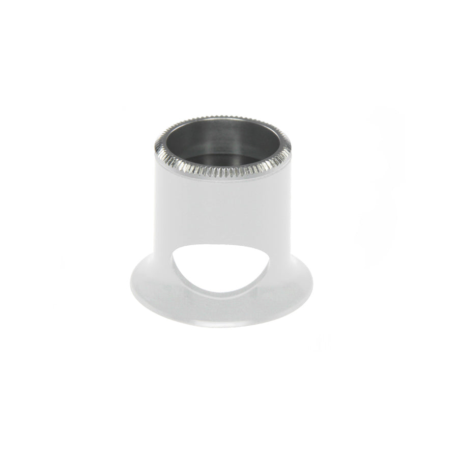 Bergeon 2611-TB- 4 loupe, white, biconvex, ventilation port, magnification 2.5x for watchmakers