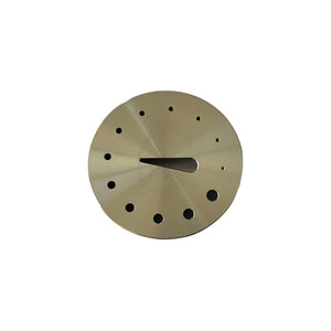 Bergeon 30110 watchmaker nickel tool with holes to adjust balances Ø 35mm