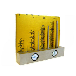 Bergeon 30464 hand gauge watchmakers tool - 0.30 mm to 3.00 mm