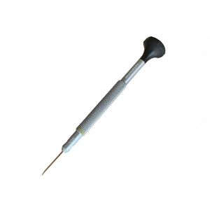Bergeon 31081-100 non-magnetic screwdriver with anodised aluminium body 1.00mm for watchmakers