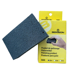 Bergeon 5444-A synthetic polishing block for removing scratches from watch cases and bracelets