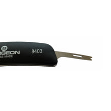 Load image into Gallery viewer, Bergeon 8403 watchmaker knife with spring bar tool for straps
