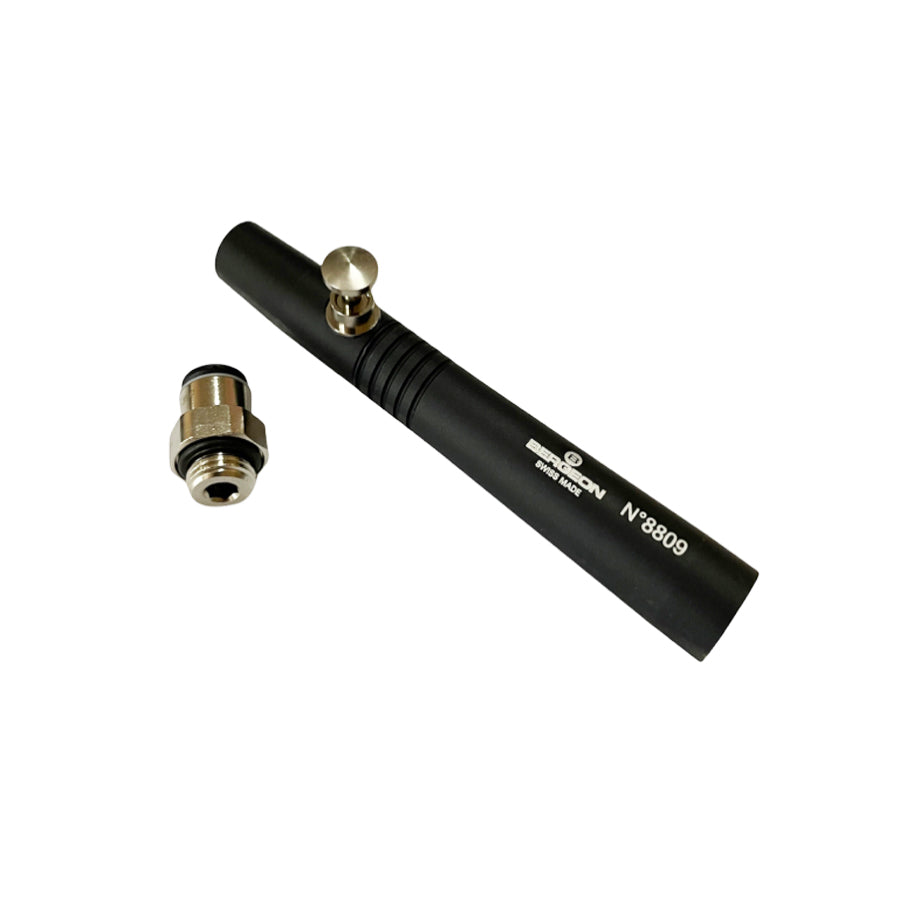 Bergeon 8809-RD vacuum dust pen with straight connector for watchmakers