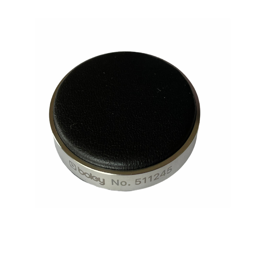 Boley black leather casing cushion 53 mm for watchmakers