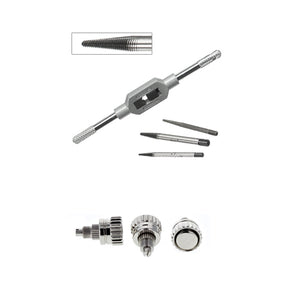 Boley extractor tube set tool crown, pusher tubes and helium valve