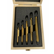 Load image into Gallery viewer, Boley watchmaker assortment of 5 pin vices with square adjustmen
