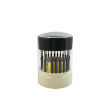 Load image into Gallery viewer, Busch Twist drill set 20 pcs from 0,50 to 1,60 mm high-performance steel for watchmakers
