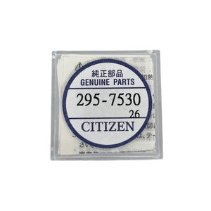 Citizen capacitor battery CTL621F for Eco-Drive watches 295-753 (295-7530) 10V, calibers H010, H018, H030