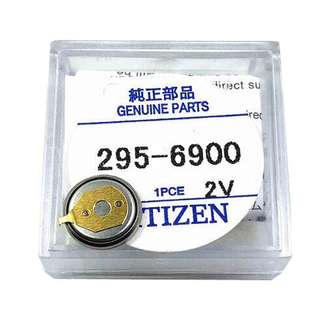 Citizen capacitor battery CTL920F  for Eco-Drive watches 295-69 (295-6900), calibers E210, E310, E600, E610, E650