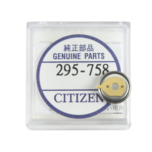 Citizen capacitor battery CTL920F for Eco Drive watches 295-758 (295-7580), caliber E310, E690, G910, H610, U200, U600, U680, U700, U706