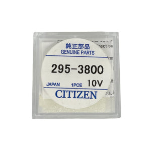 Citizen capacitor battery MT920 for Eco-Drive watches 295-38 (295-3800) 10V, calibers C601, C605, C615