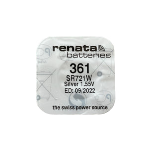 Coin cell battery Renata 361 SR721W