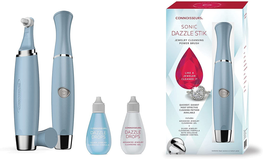 Connoisseurs Sonic Dazzle Stik electric brush for cleaning jewelry