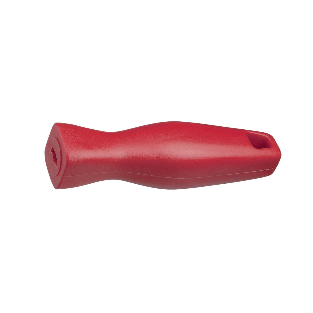 Dick watchmaker file handle plastic, red, length 100 mm