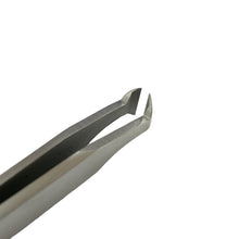 Load image into Gallery viewer, Dumont carbon steel tweezer type 15A, for cutting hairsprings 115 mm
