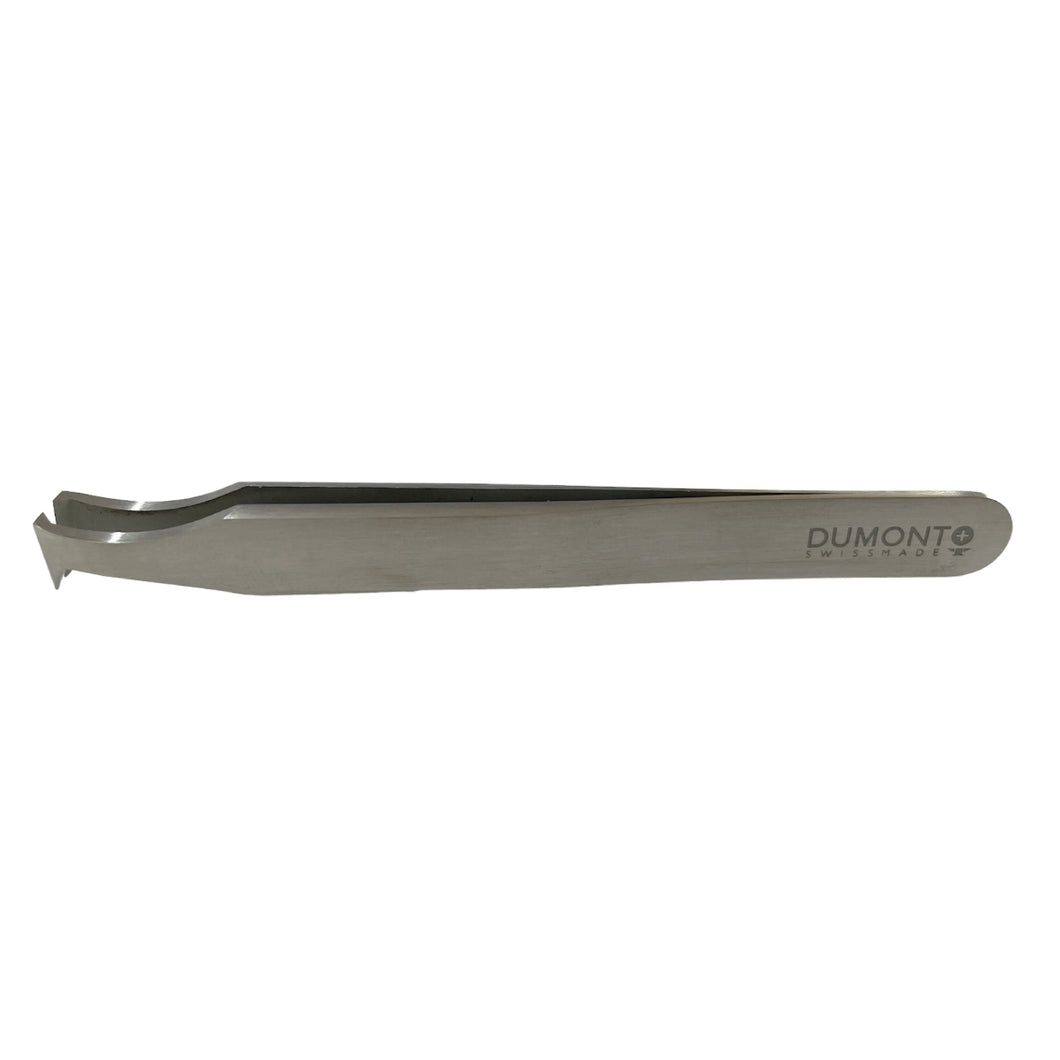 Dumont carbon steel tweezer type 15A, for cutting hairsprings 115 mm