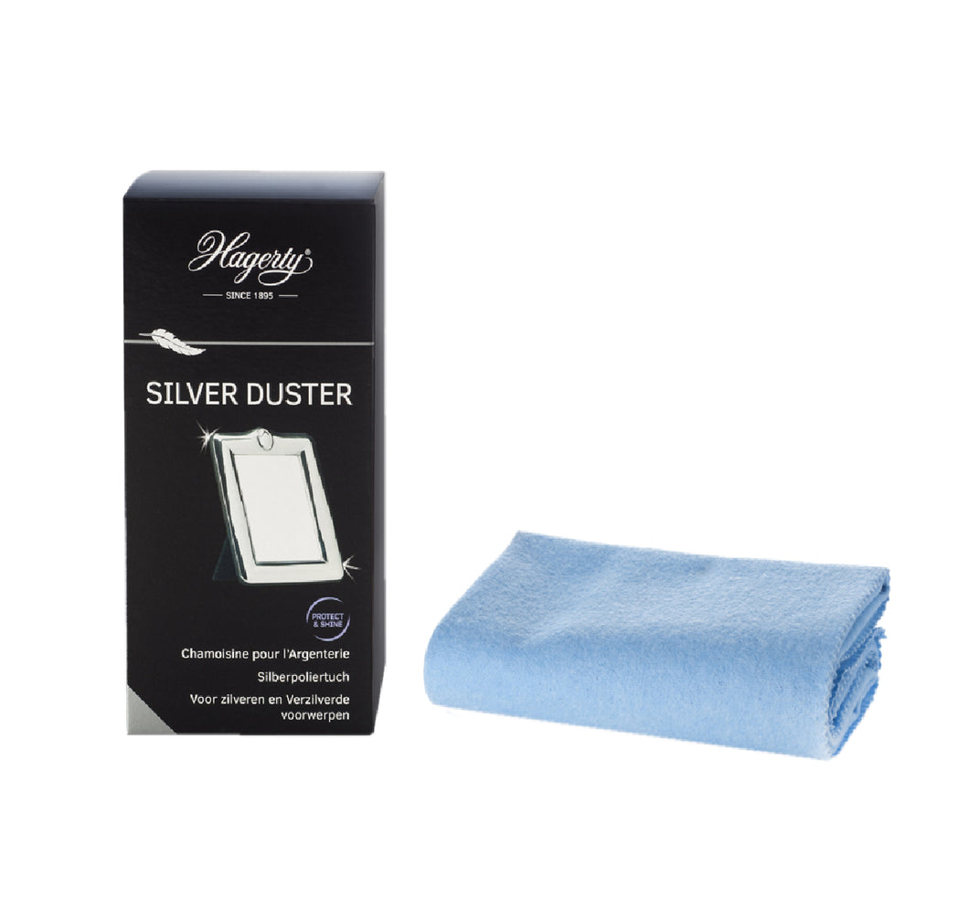 Hagerty Silver Duster cleaning and polishing cloth for silver