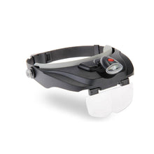 Load image into Gallery viewer, Head magnifier, high-power 3.5x LED glasses
