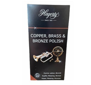 Liquid for polishing copper, brass and bronze Hagerty 250 ml