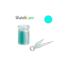 Load image into Gallery viewer, Luminous paste Siluma blue-green dials and hands 2gr
