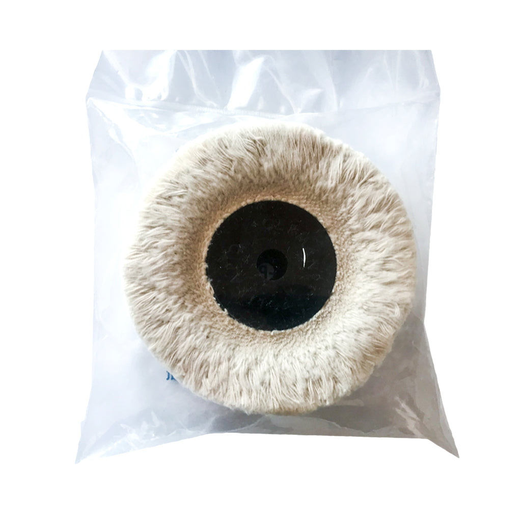 Polirapid polish cotton wheel is of extra-soft cotton 100x25mm