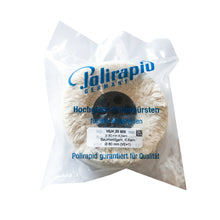 Load image into Gallery viewer, Polirapid polish cotton wheel is of extra-soft cotton 80x25mm
