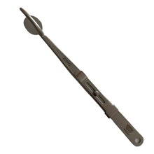 Load image into Gallery viewer, Regine 201RG watchmaker tweezers with a serrated base and slide lock for holding shanks and settings in position while soldering

