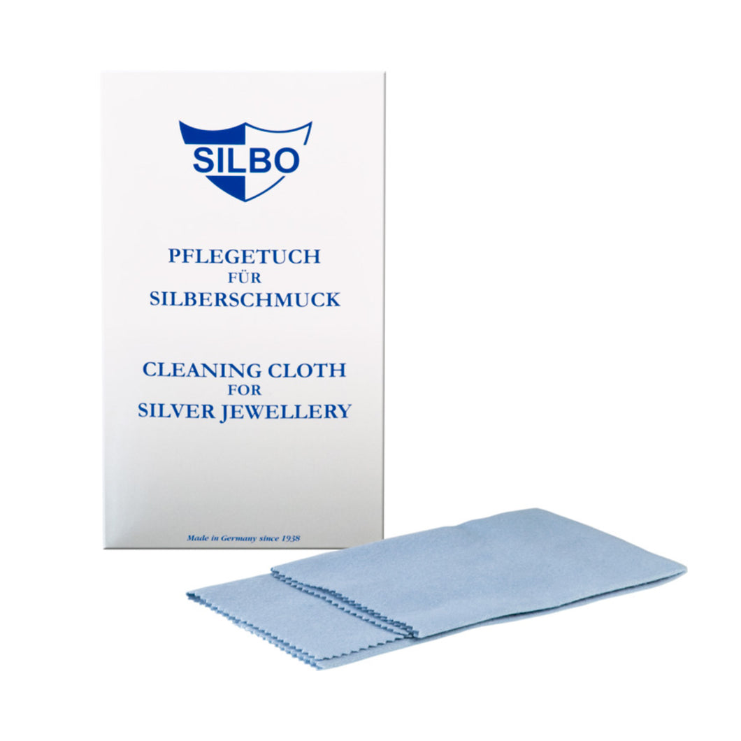 Silbo cotton cloth for cleaning silver jewelry 30 x 24 cm