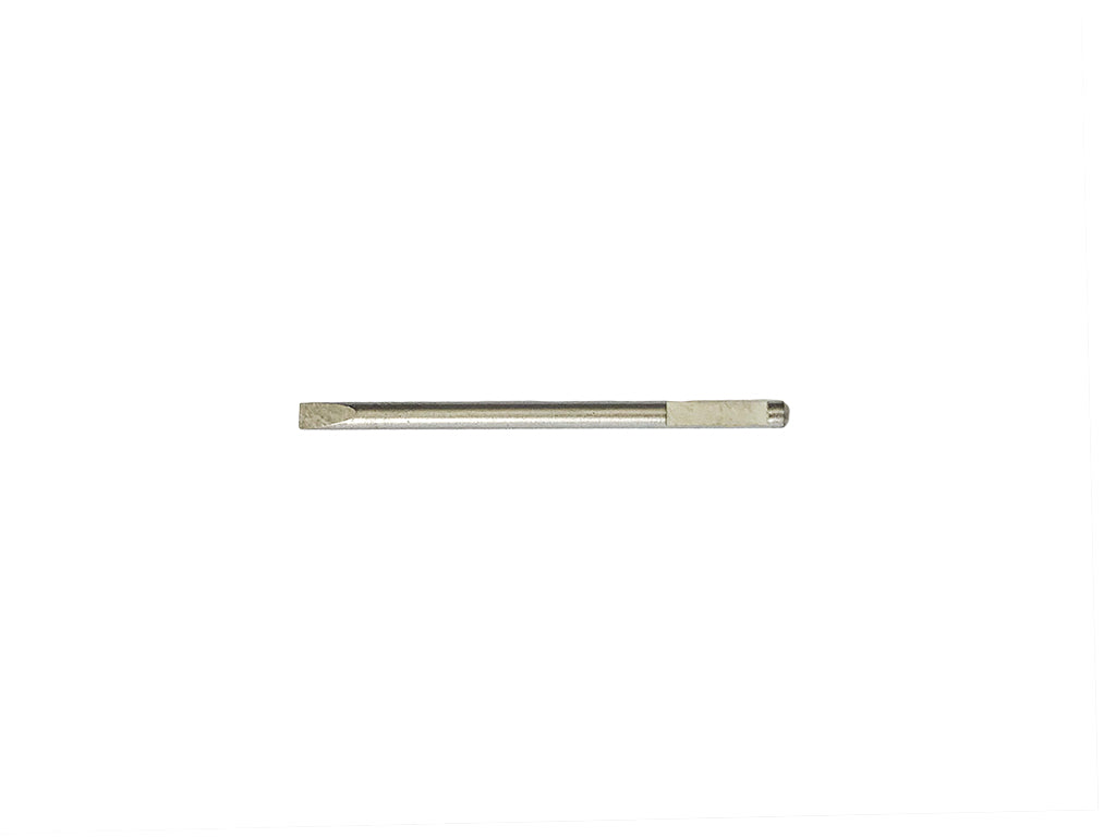 V- form stainless steel spare blade 0.50mm for watchmakers