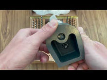 Load and play video in Gallery viewer, Bergeon 1810-93C watchmaker tool with 24 stakes in wooden box
