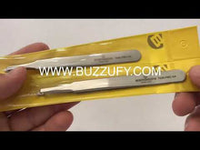 Load and play video in Gallery viewer, Bergeon 7026-PMC-2A special tweezer for hands installing
